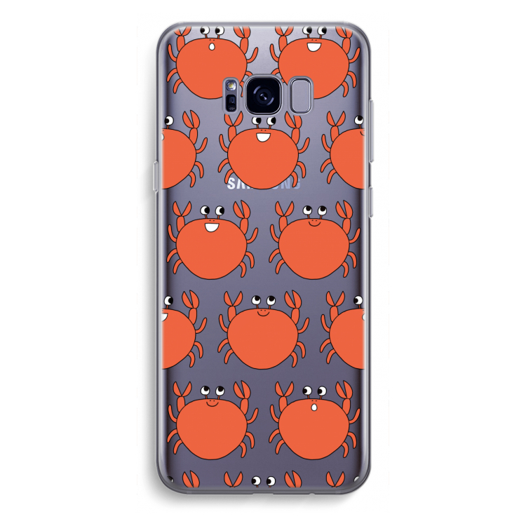 Krab: Samsung Galaxy S8 Plus Transparant Hoesje