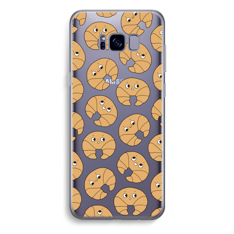 Croissant: Samsung Galaxy S8 Plus Transparant Hoesje