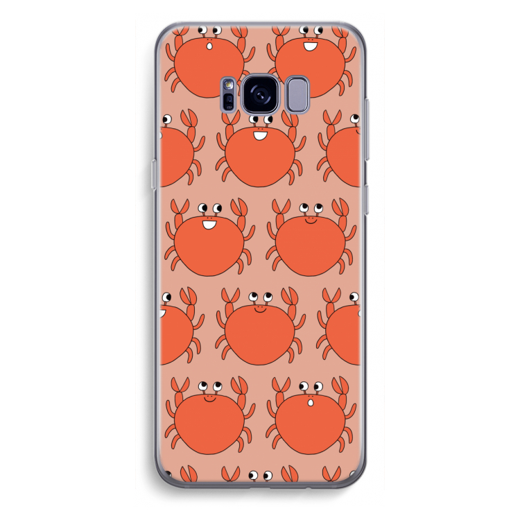 Krab: Samsung Galaxy S8 Plus Transparant Hoesje