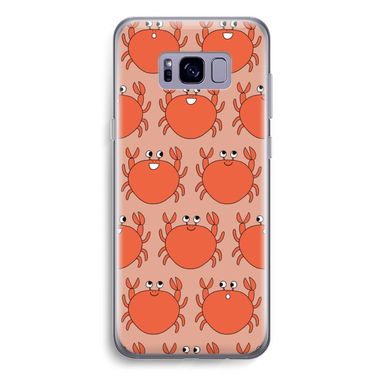 Krab: Samsung Galaxy S8 Plus Transparant Hoesje