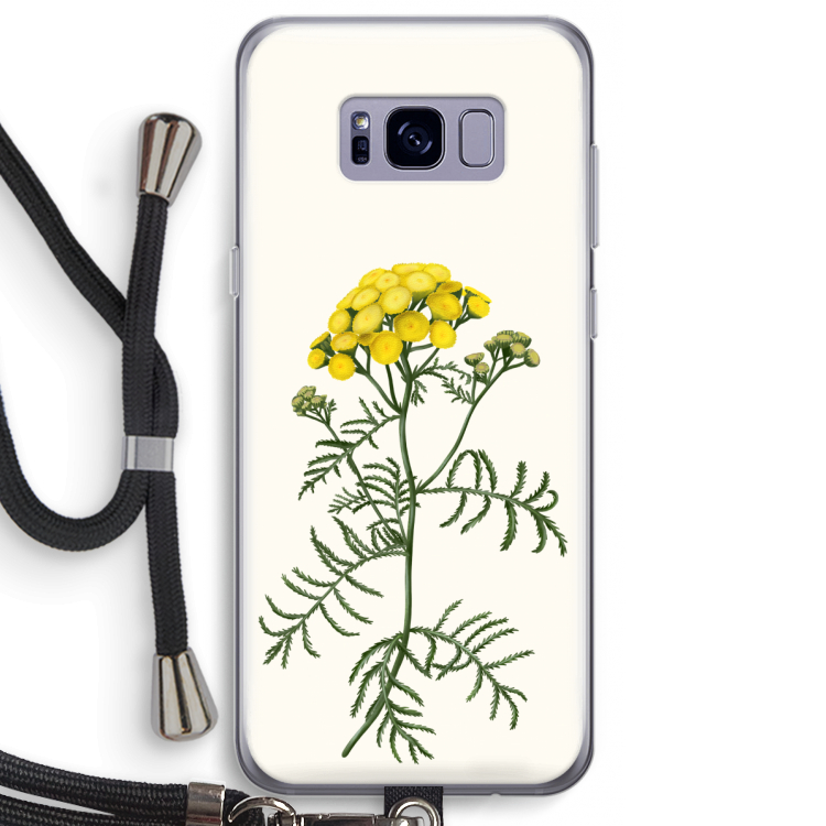 Tansy: Samsung Galaxy S8 Plus Transparant Hoesje met koord