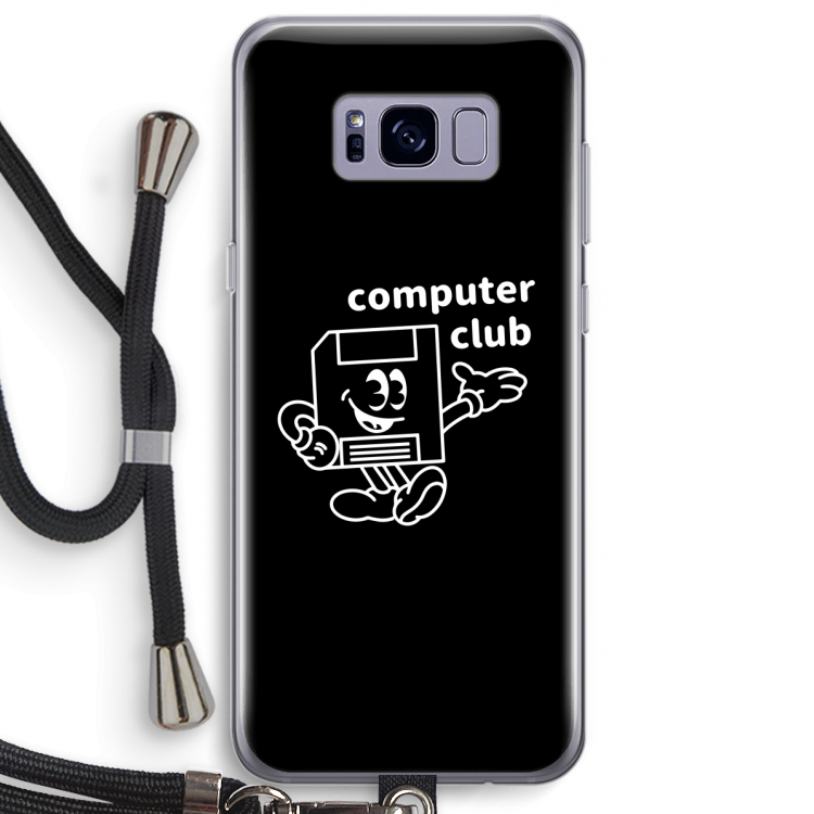 Floppyhead: Samsung Galaxy S8 Plus Transparant Hoesje met koord