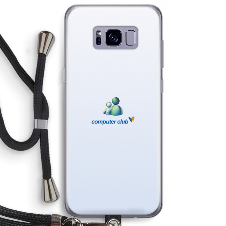 MSN: Samsung Galaxy S8 Plus Transparant Hoesje met koord