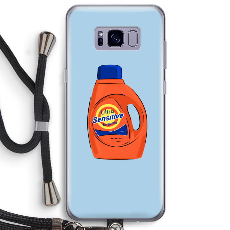 Ultra Sensitive: Samsung Galaxy S8 Plus Transparant Hoesje met koord