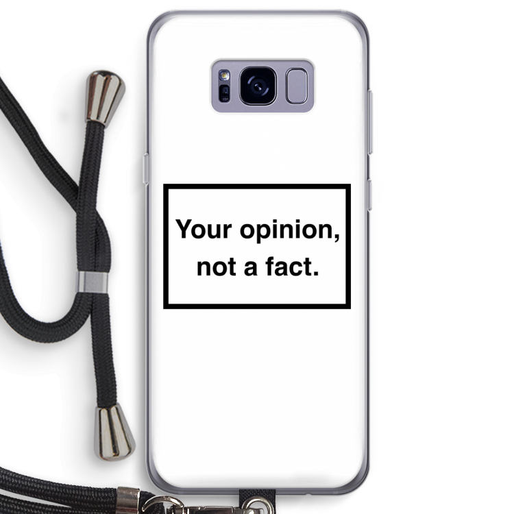 Your opinion: Samsung Galaxy S8 Plus Transparant Hoesje met koord