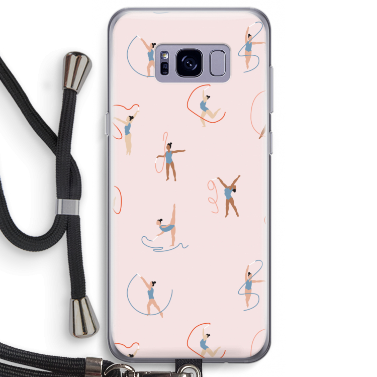 Dancing #3: Samsung Galaxy S8 Plus Transparant Hoesje met koord