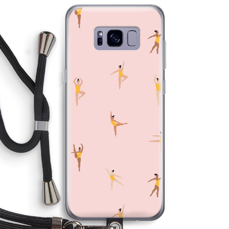 Dans #2: Samsung Galaxy S8 Plus Transparant Hoesje met koord