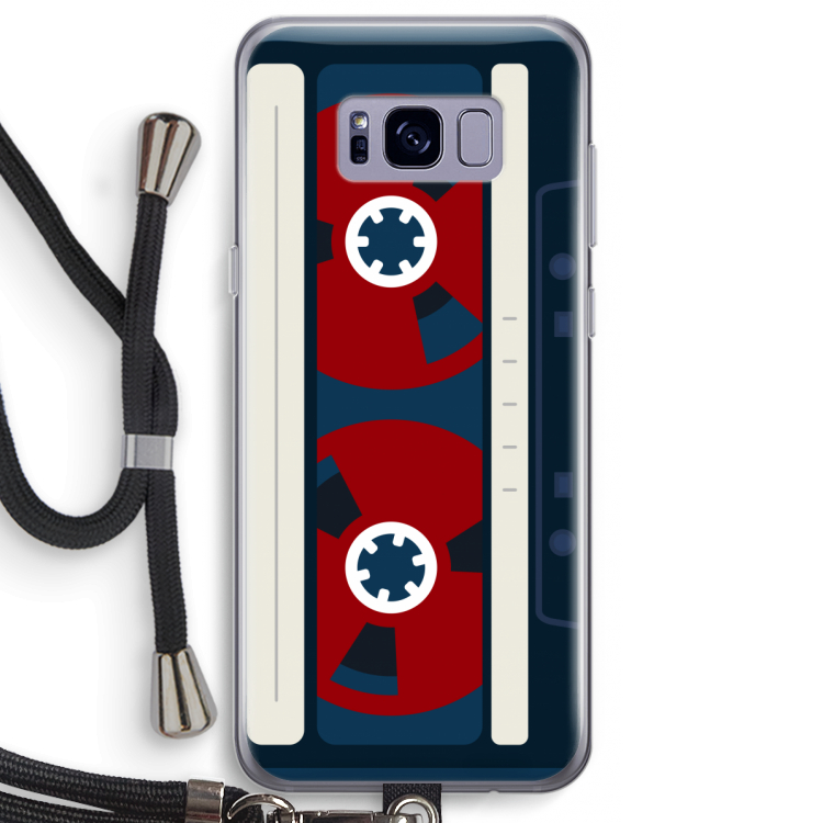 Here's your tape: Samsung Galaxy S8 Plus Transparant Hoesje met koord