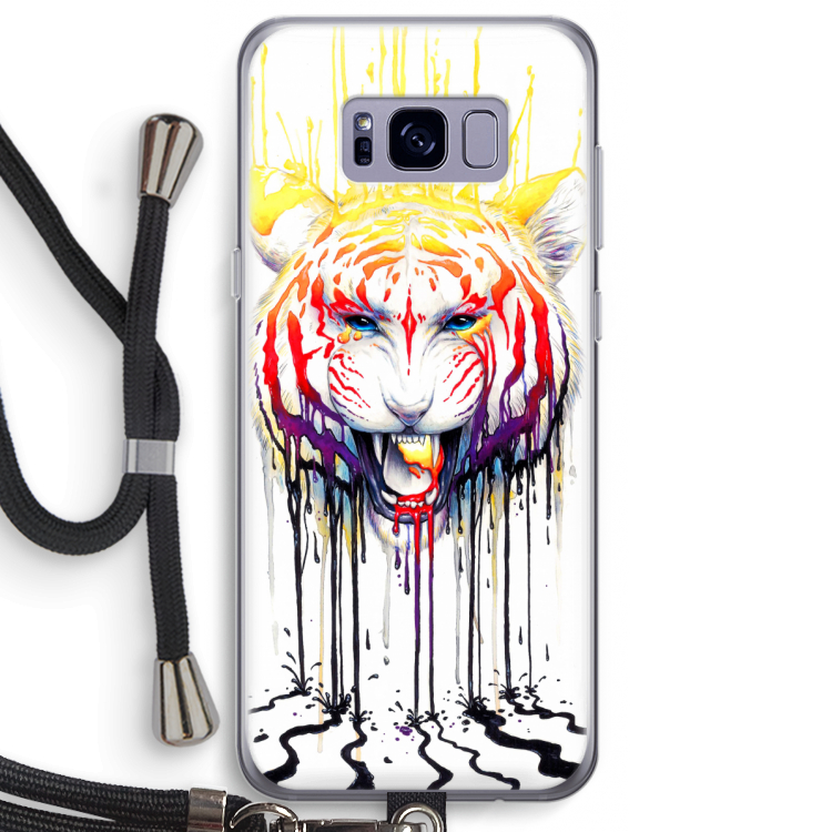 Fading: Samsung Galaxy S8 Plus Transparant Hoesje met koord