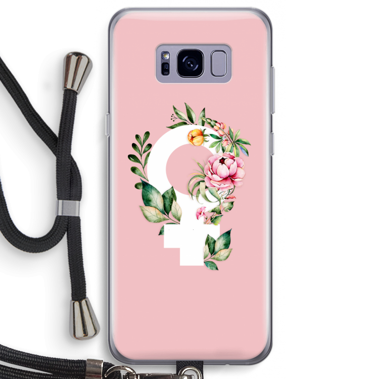 Venus: Samsung Galaxy S8 Plus Transparant Hoesje met koord