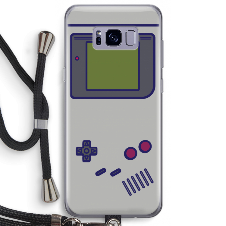 Game On: Samsung Galaxy S8 Plus Transparant Hoesje met koord
