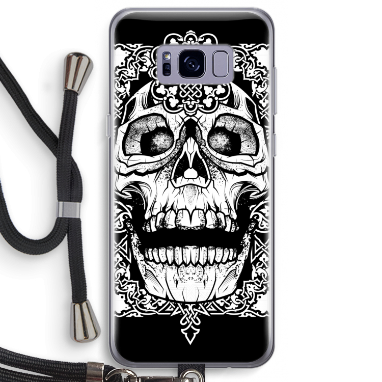 Seek & Destroy: Samsung Galaxy S8 Plus Transparant Hoesje met koord