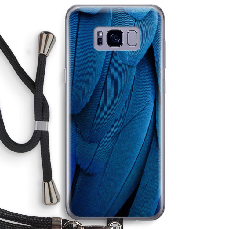 Pauw: Samsung Galaxy S8 Plus Transparant Hoesje met koord