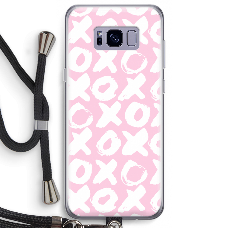XOXO: Samsung Galaxy S8 Plus Transparant Hoesje met koord