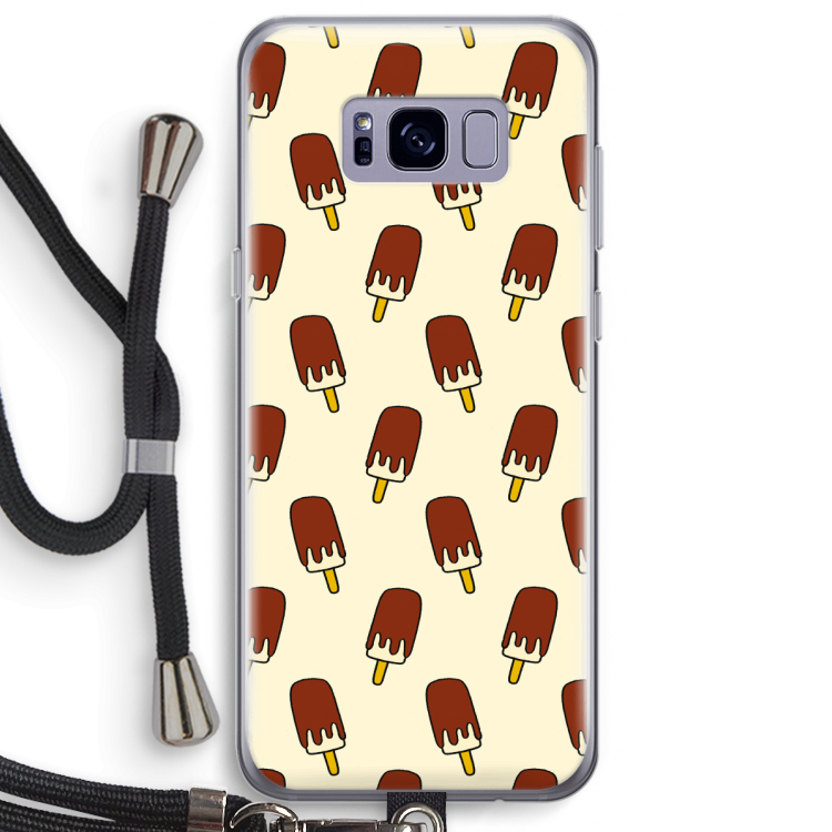 Yummy: Samsung Galaxy S8 Plus Transparant Hoesje met koord