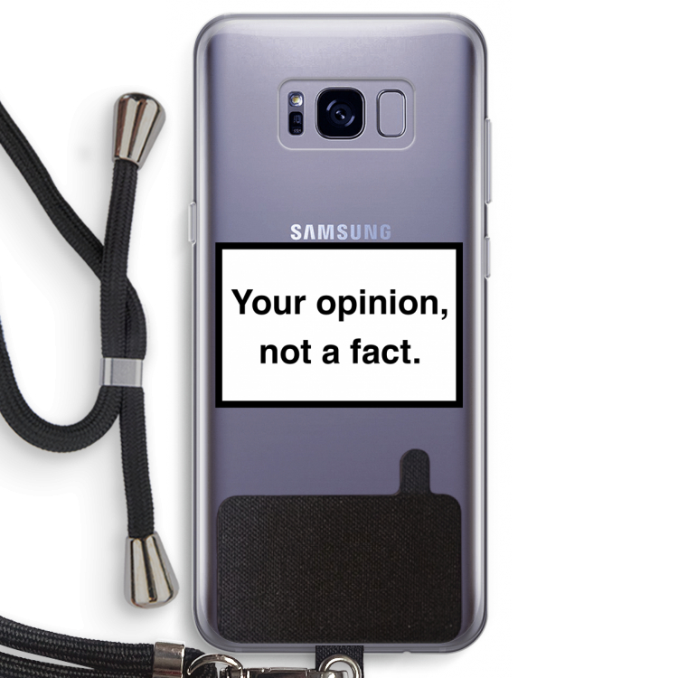 Your opinion: Samsung Galaxy S8 Plus Transparant Hoesje met koord