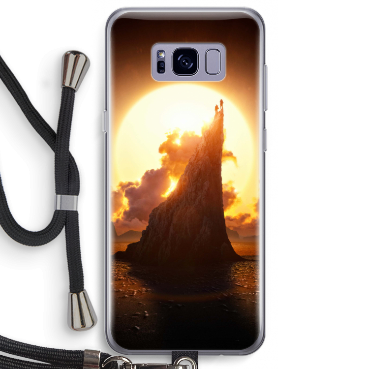 Children of the Sun: Samsung Galaxy S8 Plus Transparant Hoesje met koord