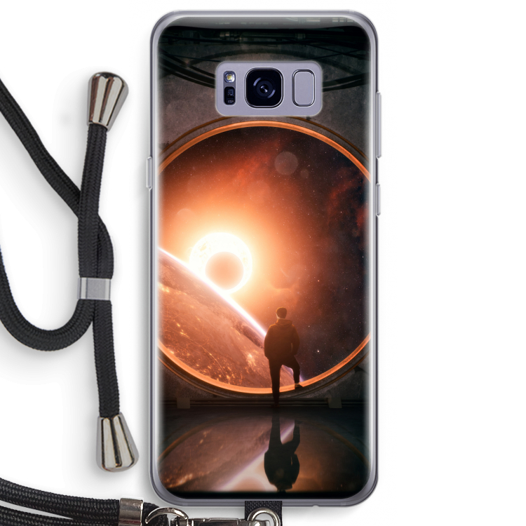 Ephemeral: Samsung Galaxy S8 Plus Transparant Hoesje met koord