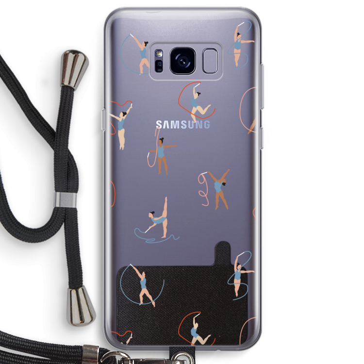 Dancing #3: Samsung Galaxy S8 Plus Transparant Hoesje met koord