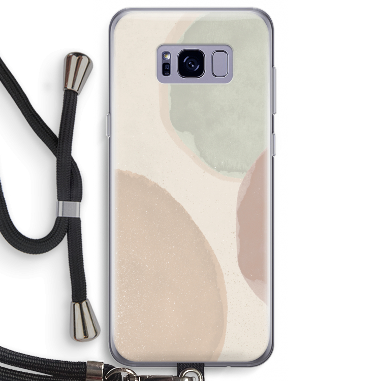 Geo #8: Samsung Galaxy S8 Plus Transparant Hoesje met koord