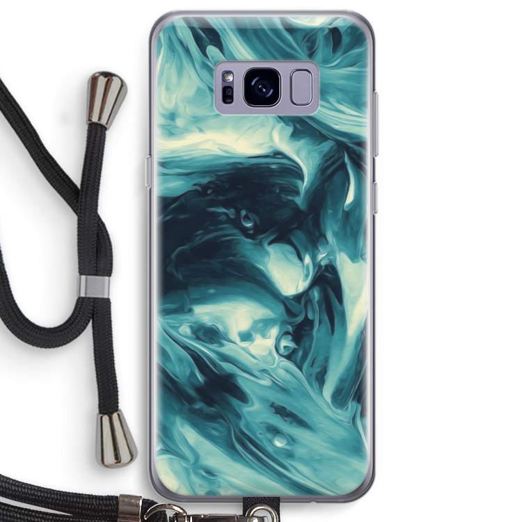 Dreaming About Whales: Samsung Galaxy S8 Plus Transparant Hoesje met koord