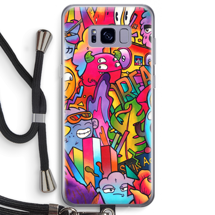 Dreams: Samsung Galaxy S8 Plus Transparant Hoesje met koord