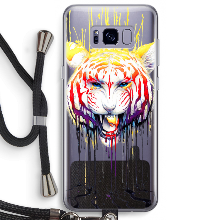 Fading: Samsung Galaxy S8 Plus Transparant Hoesje met koord