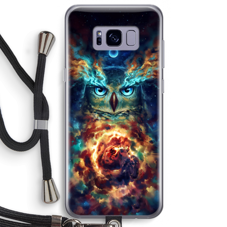 Aurowla: Samsung Galaxy S8 Plus Transparant Hoesje met koord