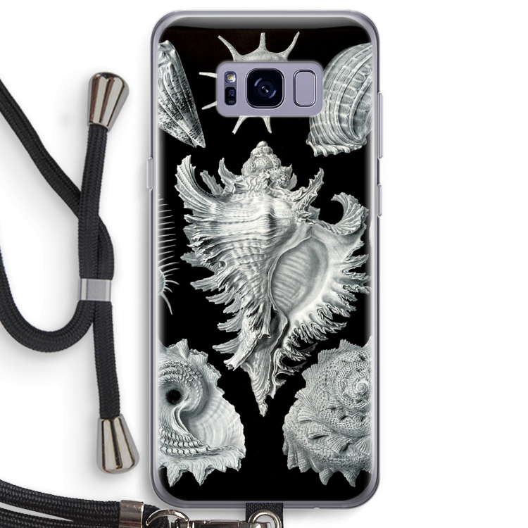 Haeckel Prosobranchia: Samsung Galaxy S8 Plus Transparant Hoesje met koord