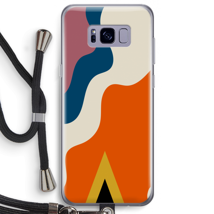 Noor A: Samsung Galaxy S8 Plus Transparant Hoesje met koord