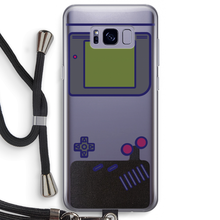 Game On: Samsung Galaxy S8 Plus Transparant Hoesje met koord