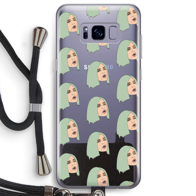 King Kylie: Samsung Galaxy S8 Plus Transparant Hoesje met koord