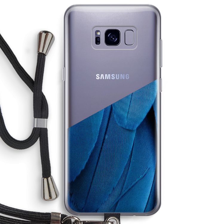 Pauw: Samsung Galaxy S8 Plus Transparant Hoesje met koord