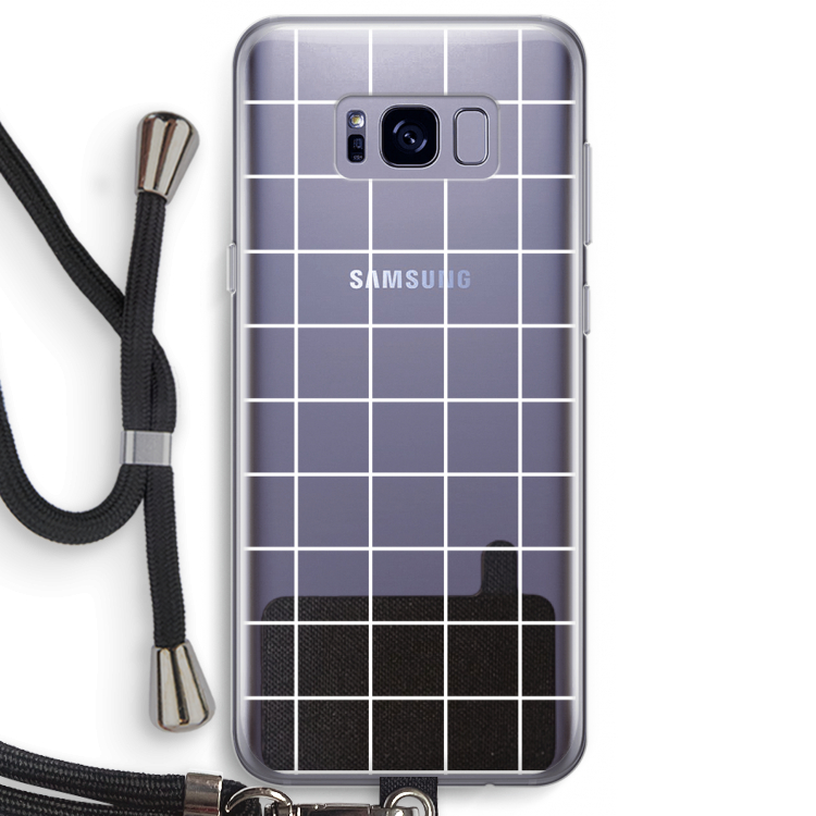 Rooster 2: Samsung Galaxy S8 Plus Transparant Hoesje met koord