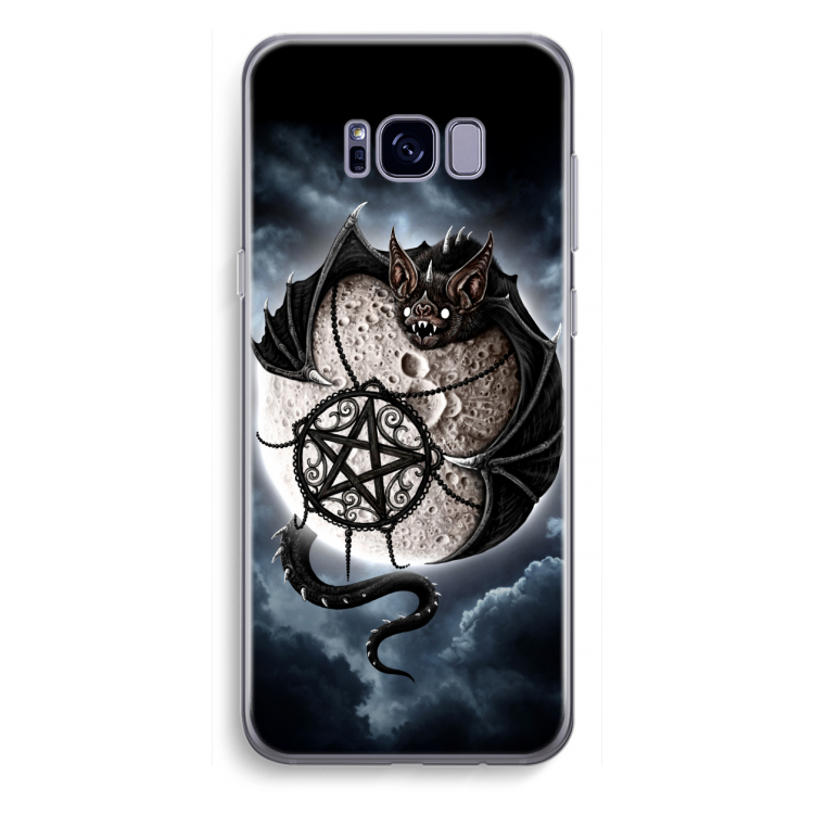Volle maan: Samsung Galaxy S8 Plus Transparant Hoesje
