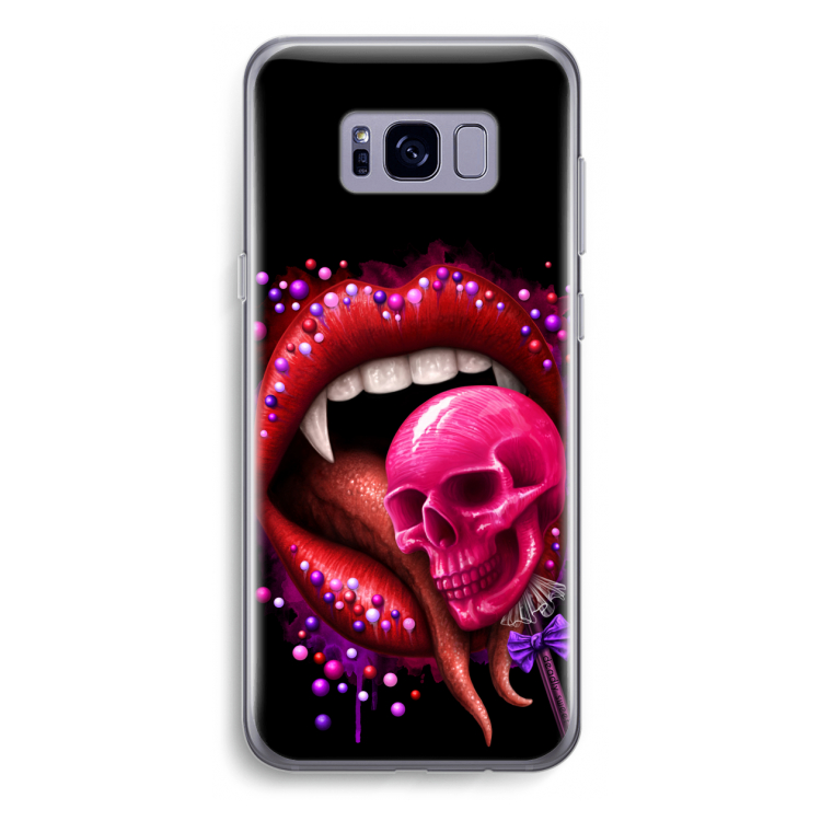 Dodelijk zoet: Samsung Galaxy S8 Plus Transparant Hoesje