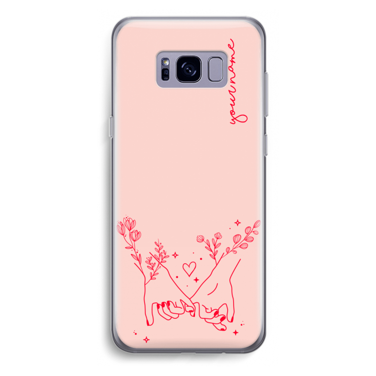 Best Friends: Samsung Galaxy S8 Plus Transparant Hoesje
