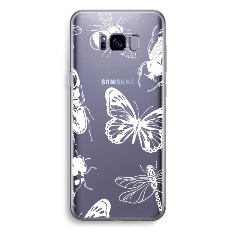 Tiny Bugs: Samsung Galaxy S8 Plus Transparant Hoesje