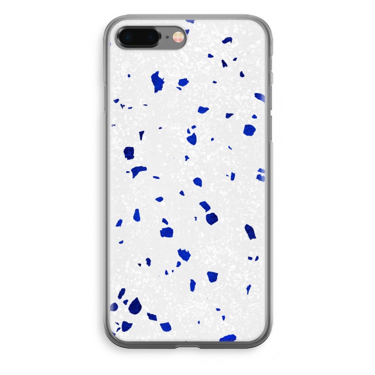 Terrazzo N°5: iPhone 8 Plus Transparant Hoesje
