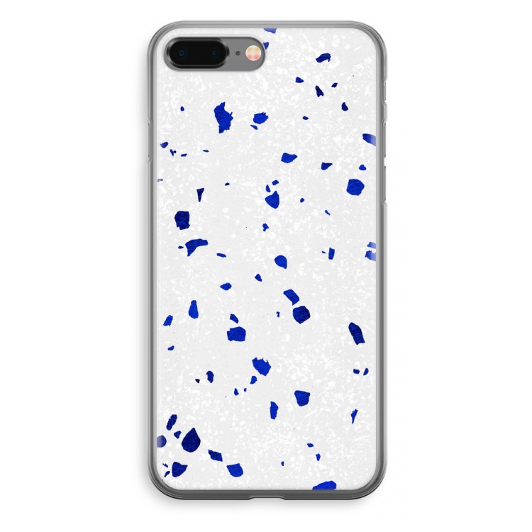Terrazzo N°5: iPhone 8 Plus Transparant Hoesje