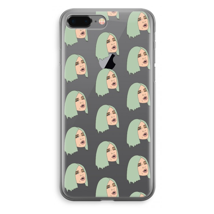 King Kylie: iPhone 8 Plus Transparant Hoesje