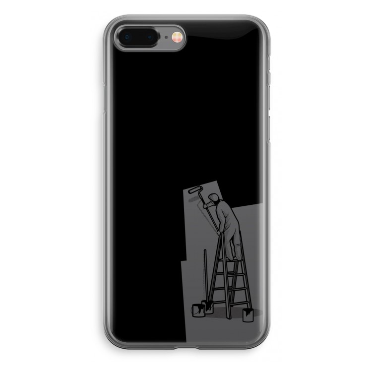 Musketon Painter: iPhone 8 Plus Transparant Hoesje