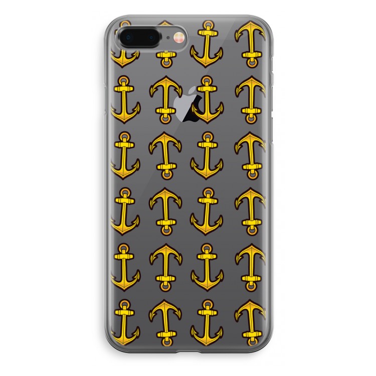 Musketon Anchor: iPhone 8 Plus Transparant Hoesje