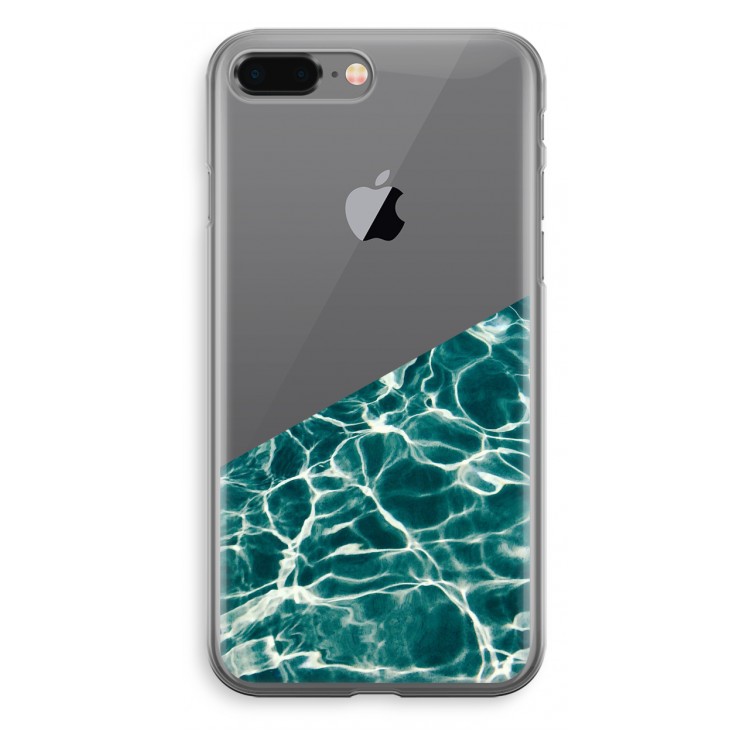 Weerkaatsing water: iPhone 8 Plus Transparant Hoesje