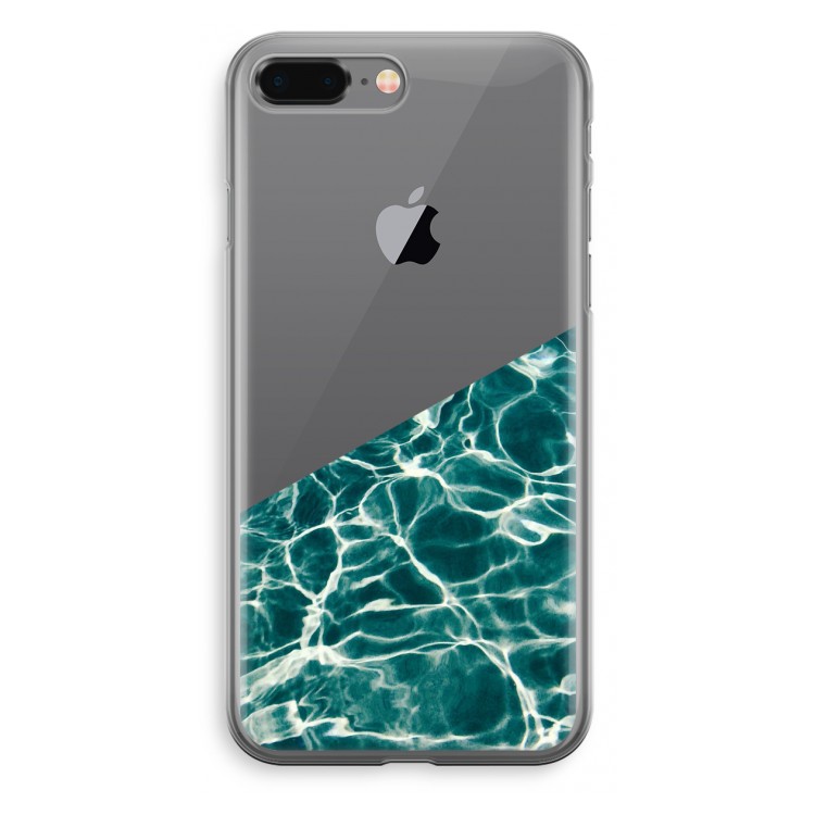 Weerkaatsing water: iPhone 8 Plus Transparant Hoesje