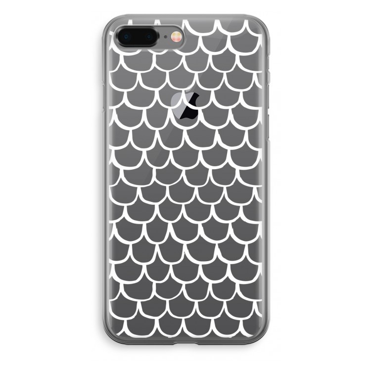 Dakpannetjes: iPhone 8 Plus Transparant Hoesje