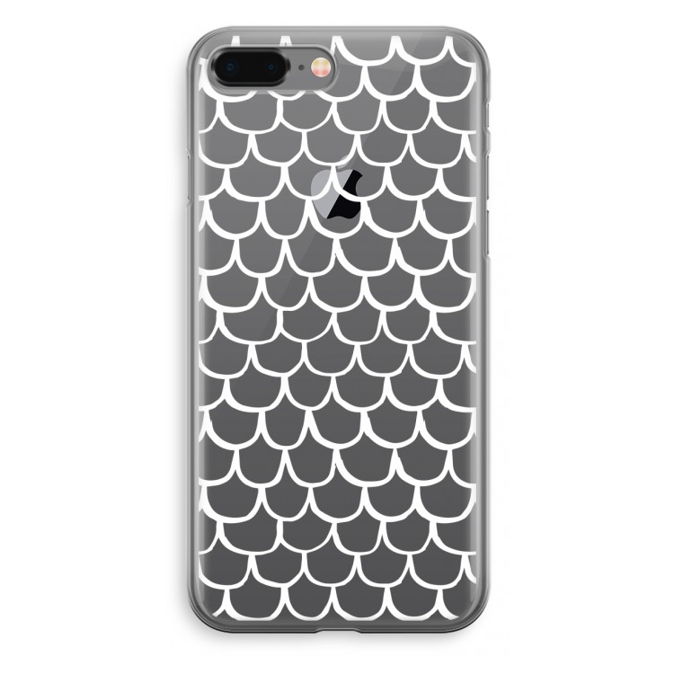 Dakpannetjes: iPhone 8 Plus Transparant Hoesje