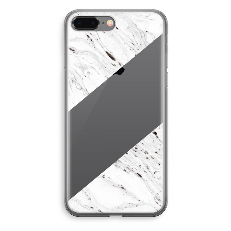 Biggest stripe: iPhone 8 Plus Transparant Hoesje