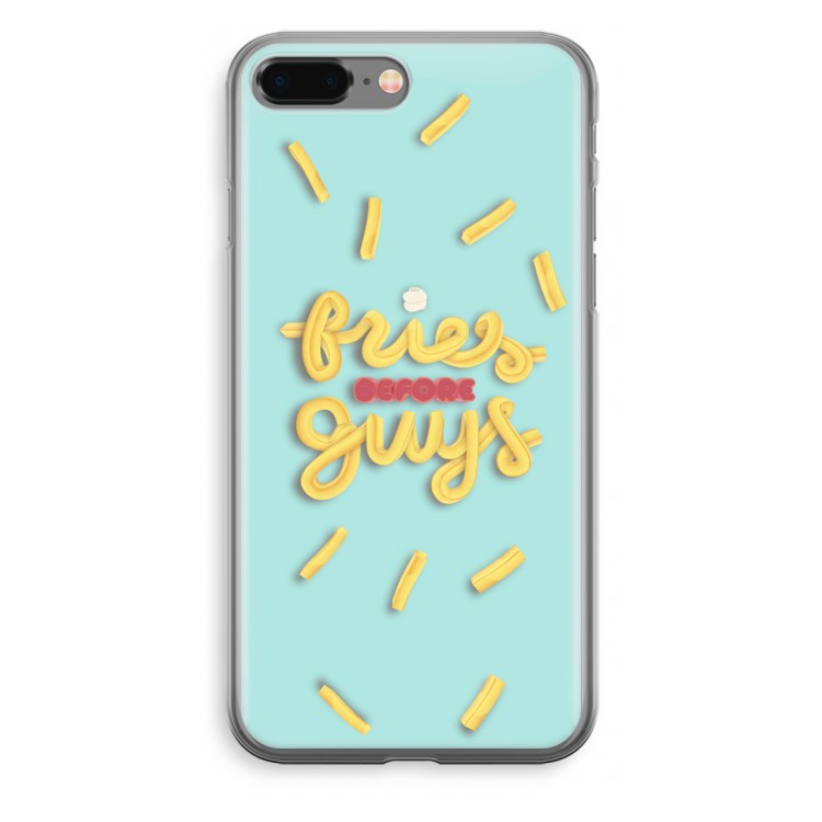 Always fries: iPhone 8 Plus Transparant Hoesje
