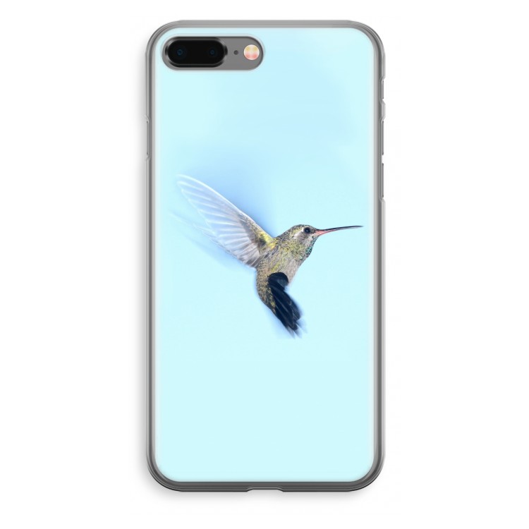 Kolibri: iPhone 8 Plus Transparant Hoesje